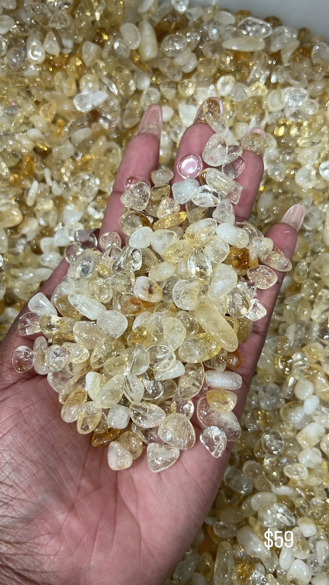 Citrine Chips - Sun Crystal WholesalerChips