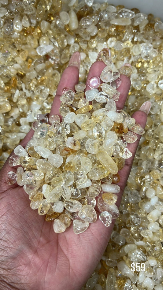 Citrine Chips - Sun Crystal WholesalerChips