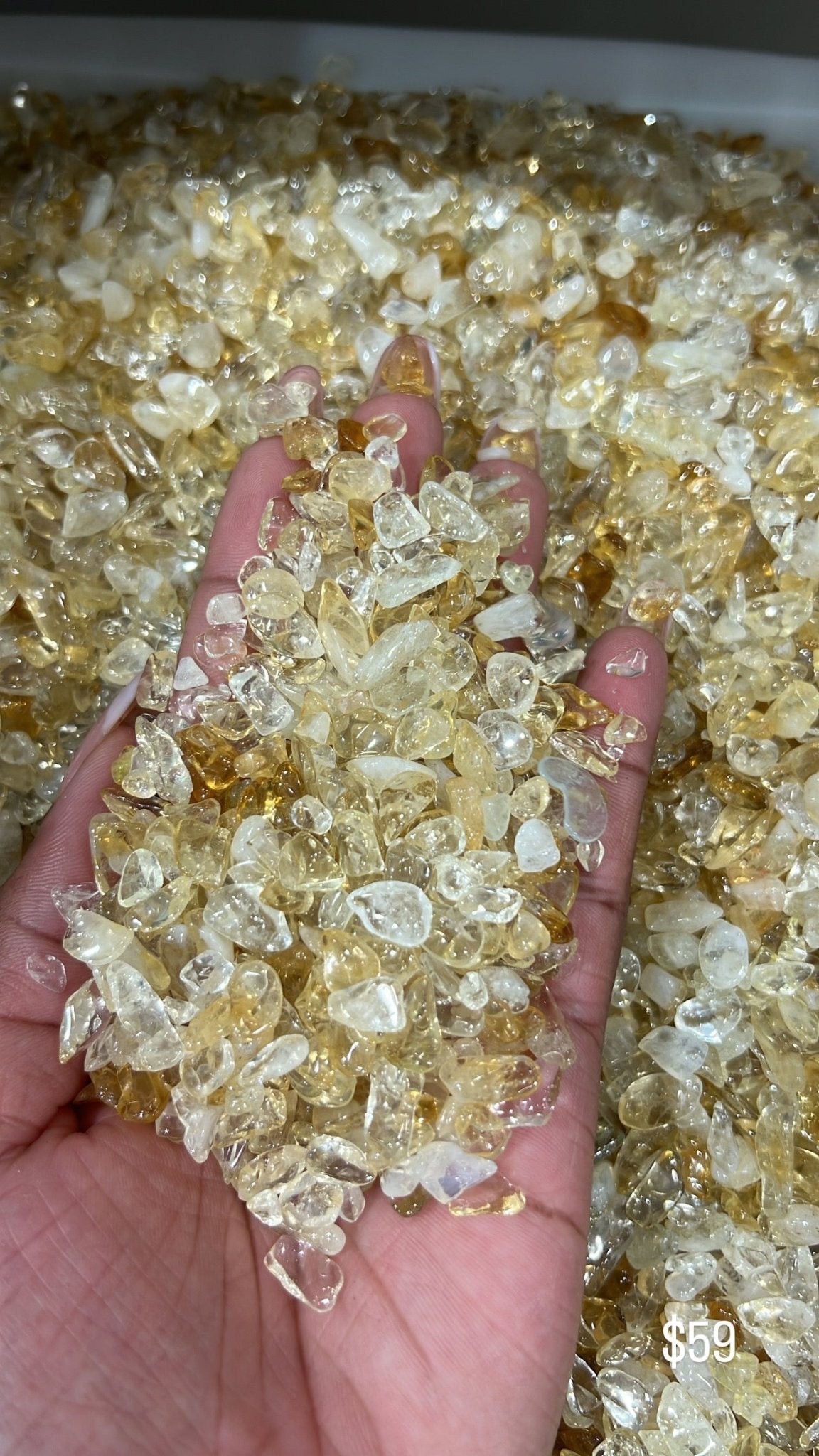Citrine Chips - Sun Crystal WholesalerChips