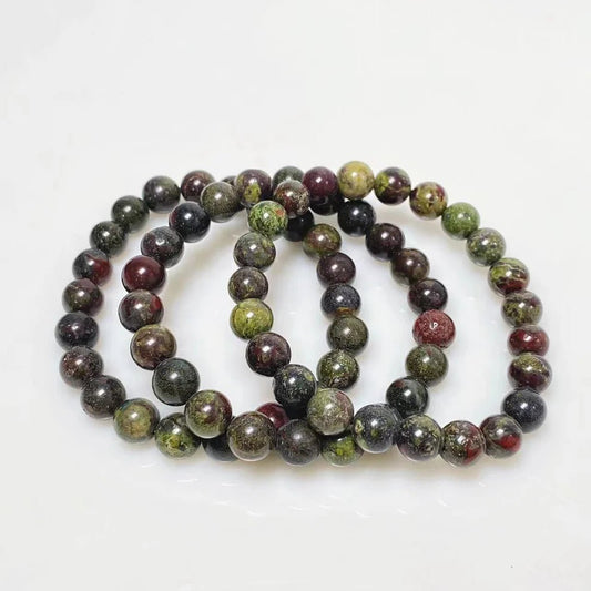Dragon Bloodstone Jasper Bracelet - Sun Crystal Wholesaler