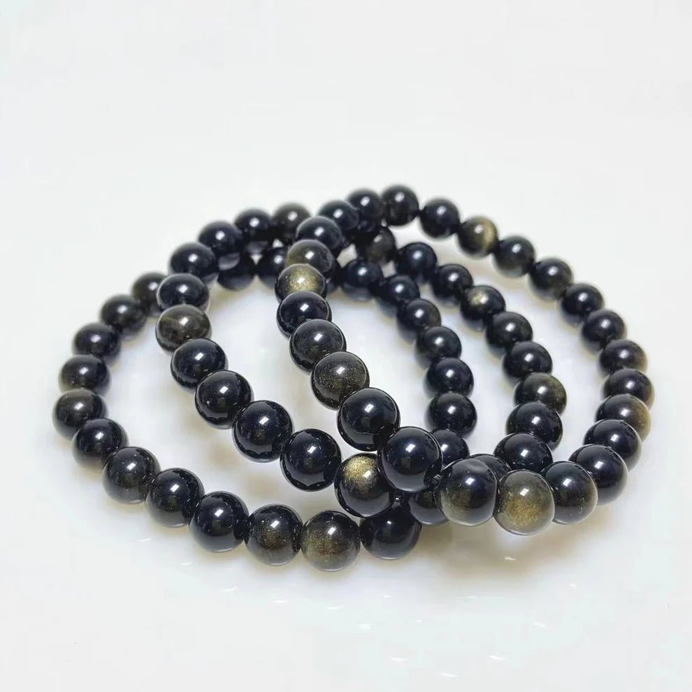 Gold Sheen Obsidian Bracelet - Sun Crystal Wholesaler