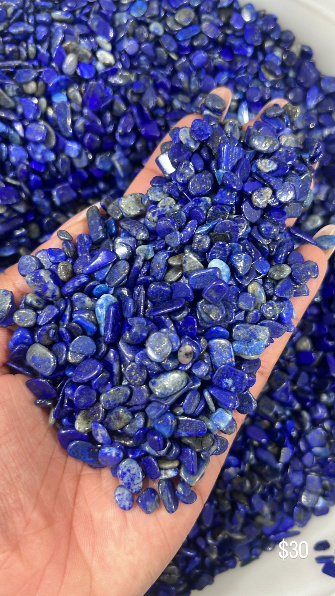 Lapis Lazuli Chips - Sun Crystal WholesalerChips