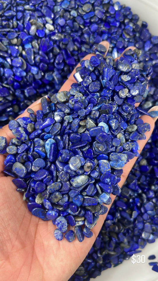 Lapis Lazuli Chips - Sun Crystal WholesalerChips