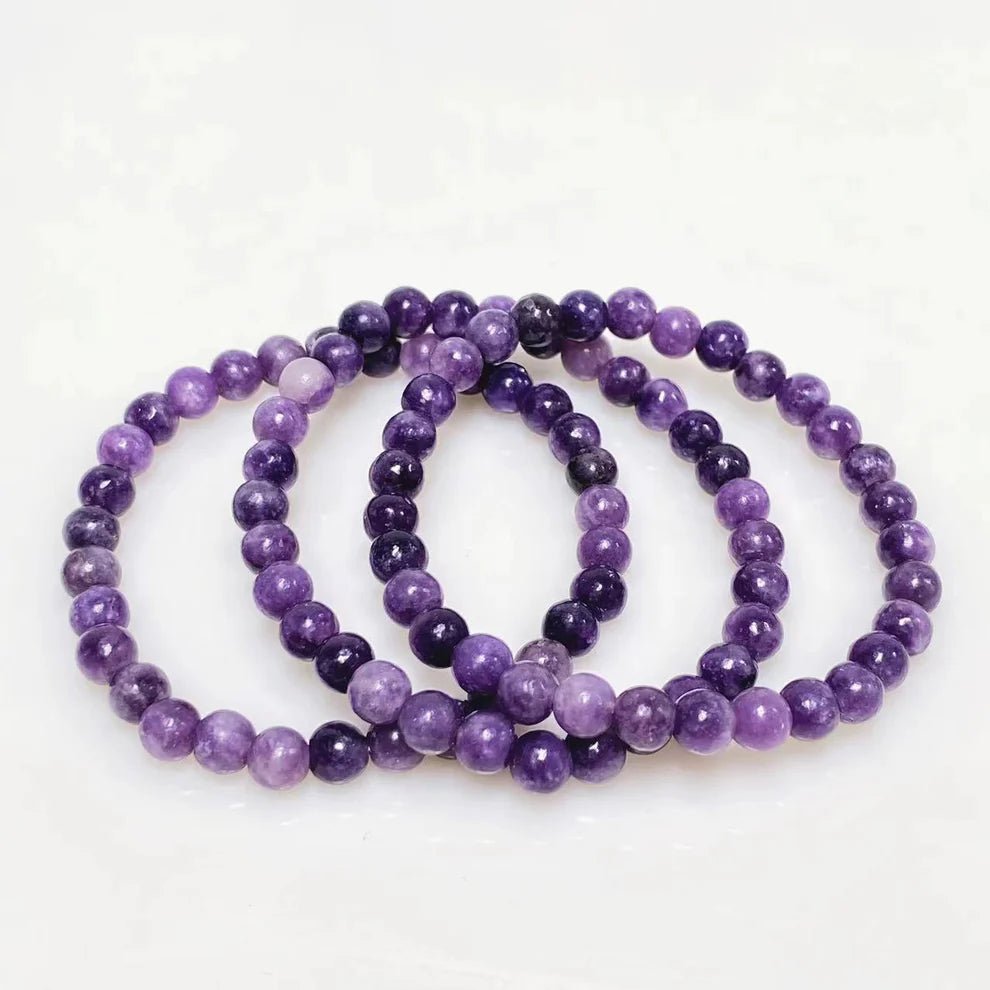 Lepidolite Bracelet - Sun Crystal Wholesaler
