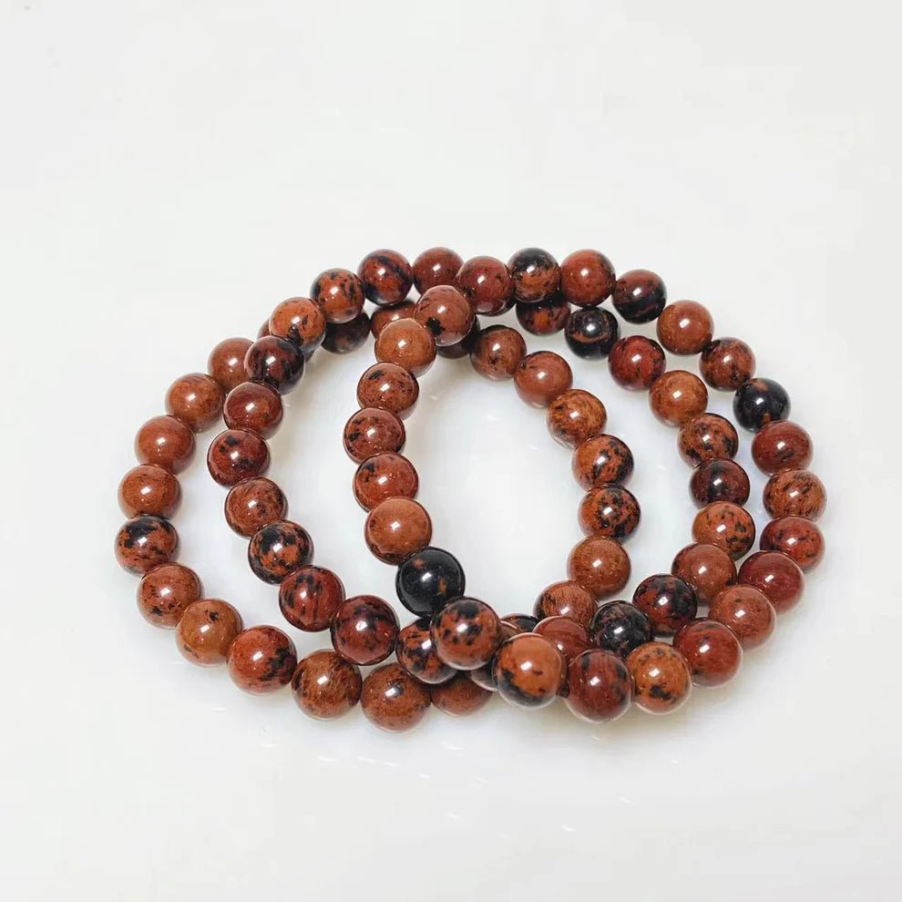 Mahogany Obsidian Bracelet - Sun Crystal Wholesaler