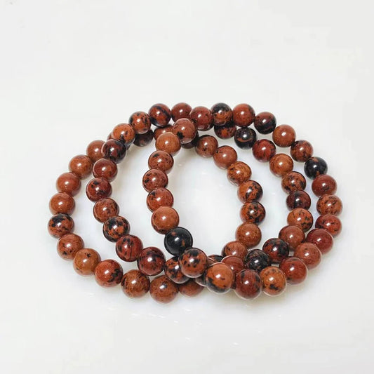 Mahogany Obsidian Bracelet - Sun Crystal Wholesaler