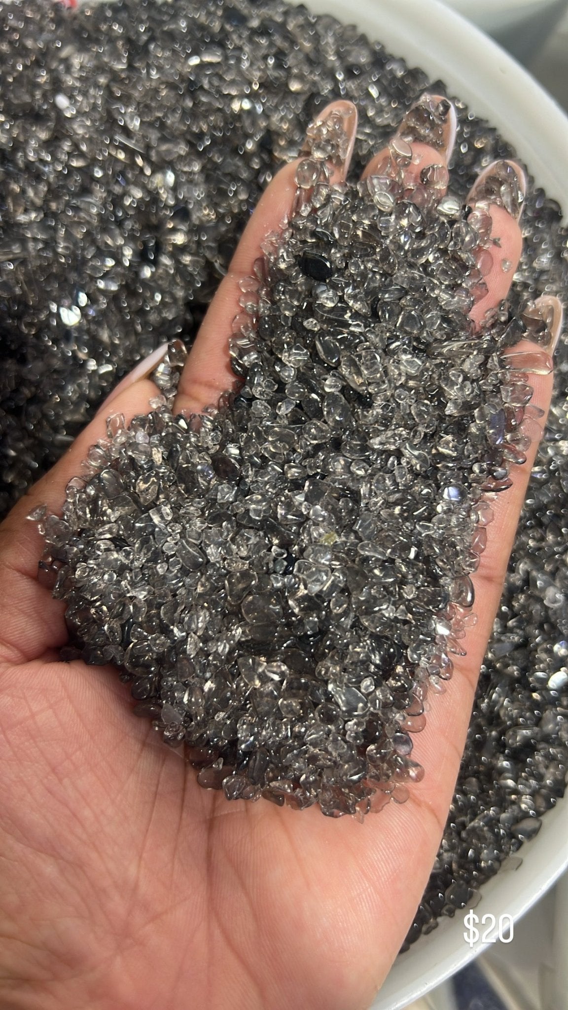Smoky Quartz Chips - Sun Crystal WholesalerChips
